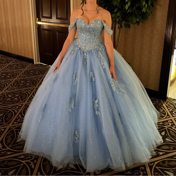 Mori Lee Dresses & Skirts - Blue Sweet 16/Quinceanera Dress